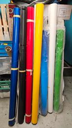 8 rollen folie Hexis reststukken, Doe-het-zelf en Verbouw, Zeil en Folie, Ophalen of Verzenden, Nieuw, 15 m² of meer, Folie