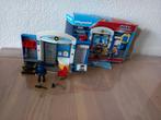 Playmobil klein Politiebureau, Complete set, Ophalen of Verzenden, Zo goed als nieuw