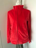 Rood Velours Vest met Rits, Ophalen of Verzenden, Zo goed als nieuw, Maat 38/40 (M), Rood