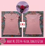 Blutsgeschwister shirt lichtroze, maat M, zgan, Maat 42/44 (L), Ophalen of Verzenden, Zo goed als nieuw, Korte mouw