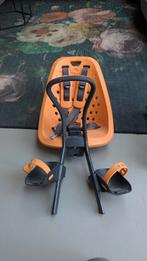 Yepp Voorzitje met Beugel, Fietsen en Brommers, Fietsaccessoires | Fietsstoeltjes, Yepp, Ophalen of Verzenden, Gebruikt, Voetsteuntjes