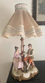 Capodimonte lamp hoogte 66cm, Antiek en Kunst, Antiek | Lampen, Ophalen