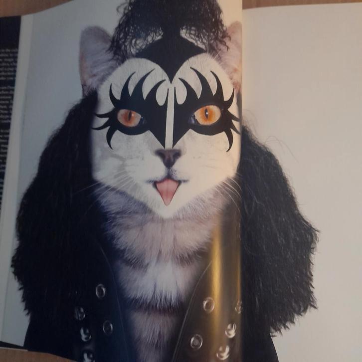 Famous Faces - Dieren als popsterren , artiesten, filmster, Verzamelen, Muziek, Artiesten en Beroemdheden, Zo goed als nieuw, Boek, Tijdschrift of Artikel
