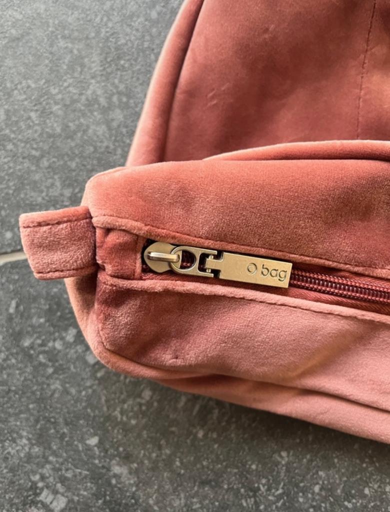 O bag mini binnen tas - Oud roze, Sieraden, Tassen en Uiterlijk, Tassen | Damestassen, Ophalen of Verzenden, Gebruikt, Roze, Handtas