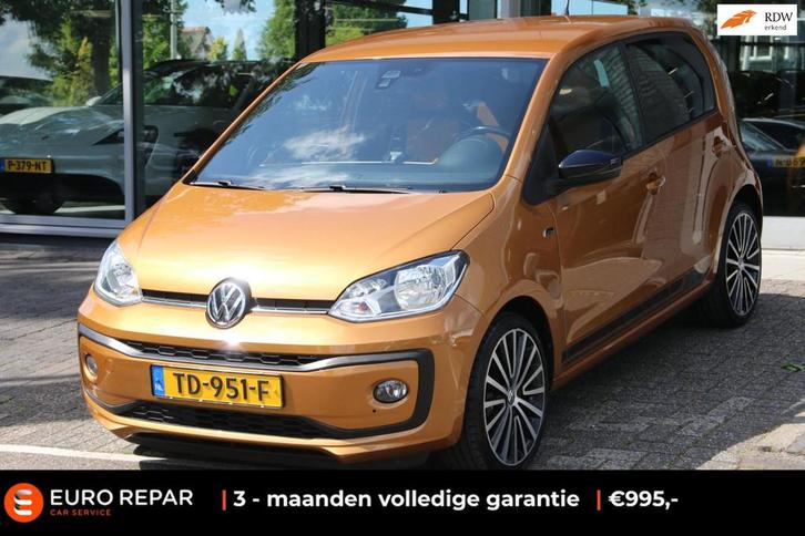Volkswagen Up! 1.0 BMT high up! CAMERA NL-AUTO NAP CLIMA!, Auto's, Volkswagen, Bedrijf, Te koop, up!, ABS, Achteruitrijcamera