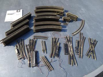 Fleischmann H0 set rails en wissels beschikbaar voor biedingen