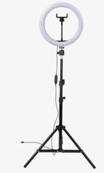 LED ringlamp, inclusief statief, Ophalen, Gebruikt