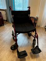 Duwrolstoel, klein inklapbaar met kussen en tas, Diversen, Rolstoelen, Ophalen, Inklapbaar, Duwrolstoel