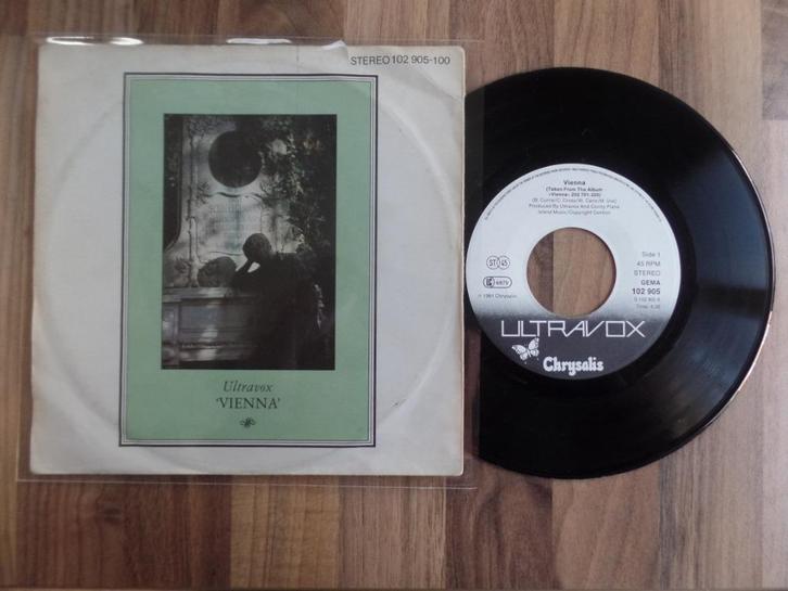 single  Ultravox - Vienna, Cd's en Dvd's, Vinyl Singles, Gebruikt, Single, Rock en Metal, 7 inch, Ophalen of Verzenden