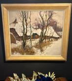 A.J. Zwart 1903-1981 || “Winters boerenerf”, Ophalen