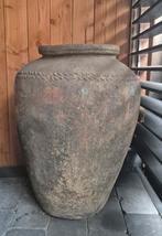 Landelijke pot, grote kruik, rijstpot XXL, kruik India, Ophalen, Landelijk by Suus, 40 cm of meer, Landelijkbysuus@gmail.com