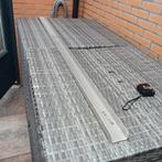 Fietsendrager  op / afrijgoot van aluminium,  licht & sterk., Ophalen, Zo goed als nieuw