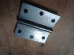 Scharnieren  rvs, Ophalen of Verzenden, Zo goed als nieuw, Rvs
