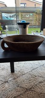 Olijf schaal van hout, Ophalen of Verzenden