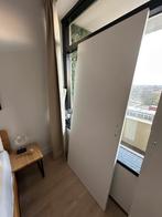 Witte binnendeur met spiegel - 82,5 x 200,5 cm, Ophalen, Gebruikt, 80 tot 100 cm, Binnendeur