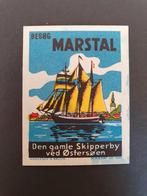Sluitzegel bezoek Marstal Denemarken, Postzegels en Munten, Postzegels | Europa | Scandinavië, Ophalen of Verzenden