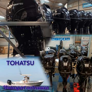 Aktie Nieuwe TOHATSU 9.8 pk nu vanaf €1999,- incl tank 
