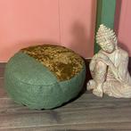 Laag poefje - Meditatie kussen - 40x20cm - Handwerk, Minder dan 50 cm, ., Rond, Nieuw