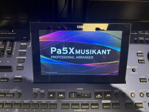 Korg Pa5x Musikant 76 keyboard / workstation, Muziek en Instrumenten, Keyboards, Zo goed als nieuw, 76 toetsen, Korg, Aanslaggevoelig