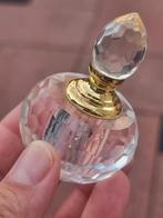 Vintage 1980 kristal parfum bottle decanteer, Ophalen of Verzenden