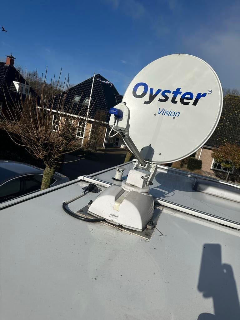 Oyster Ten Haaft Satelliet Systeem Caravan, Caravans en Kamperen, Camper-accessoires, Zo goed als nieuw, Ophalen