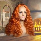 Disney prinses Merida pruik rood krullend haar, Sieraden, Tassen en Uiterlijk, Uiterlijk | Haarverzorging, Verzenden, Nieuw, Pruik of Haarverlenging