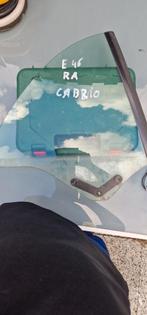 BMW E46 Cabrio Rechts Achterraam achterruit. Rechts achter., Auto-onderdelen, Ophalen of Verzenden, Gebruikt, BMW