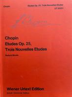 Boek 36: Chopin Etudes Op. 25 Trois Nouvelles Etudes, Gebruikt, Klassiek, Ophalen of Verzenden, Thema