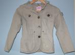 Stoere beige JNS jas, mt 128, ZGAN, Kinderen en Baby's, Kinderkleding | Maat 128, Meisje, JNS, Ophalen of Verzenden, Jas