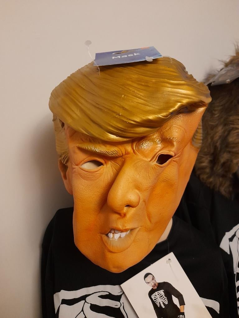 Halloween Masker - Donald Trump, Ophalen of Verzenden, Nieuw, Carnaval, Accessoires