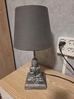 2 Nachtlampjes Boeddha Grijs, Huis en Inrichting, Ophalen, Stof, Zo goed als nieuw, Modern