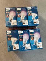 Philips GU10 smart led lampen. Wiz connected, 30 tot 60 watt, Led-lamp, Nieuw, E27 (groot)