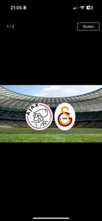 Ajax - Galatasaray Vak 021, Losse kaart, Eén persoon, November, Europa of Champions League