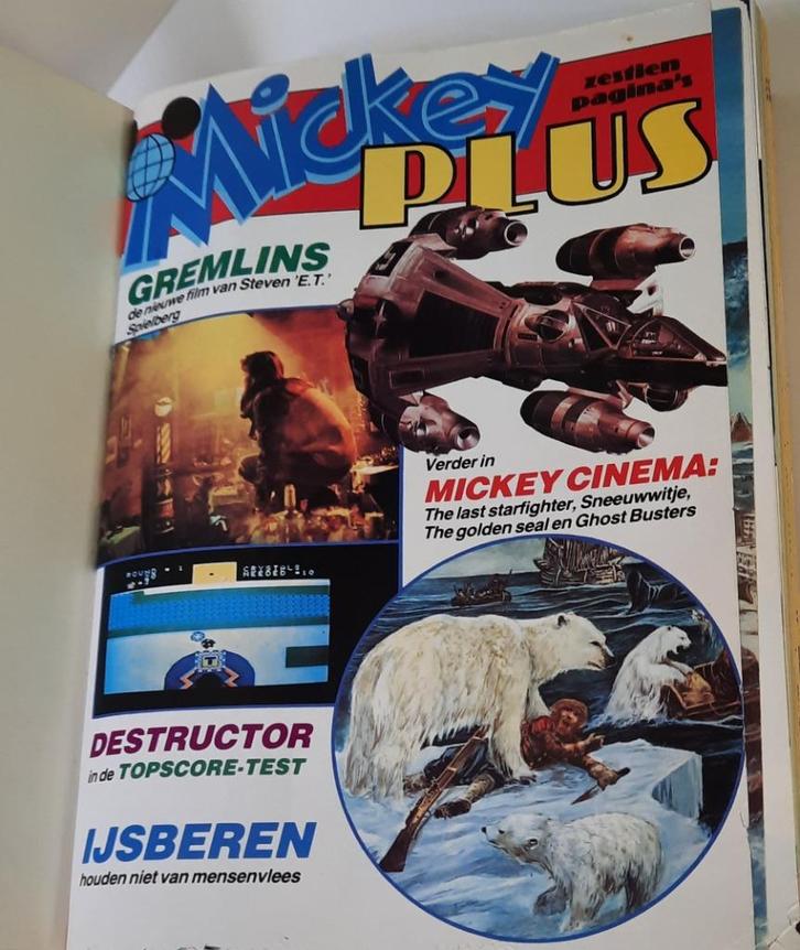 Kindertijdschrift "Mickey" én - "Mickey-Plus", Boeken, Kinderboeken | Jeugd | 10 tot 12 jaar, Zo goed als nieuw, Ophalen of Verzenden