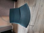 Topform fauteuil donkerblauw donkergroen turquoise, Huis en Inrichting, Stoelen, Gebruikt, Blauw, Ophalen of Verzenden, Eén