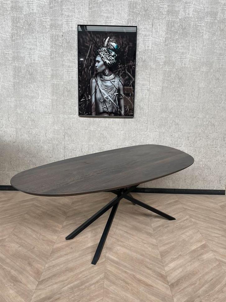 Organische vorm eetkamertafels 220 tot 300cm * nieuw, Huis en Inrichting, Tafels | Eettafels, Nieuw, 100 tot 150 cm, 200 cm of meer