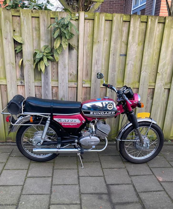 Zundapp KS50 Super Sport Seringa, Fietsen en Brommers, Brommers | Zundapp, Zo goed als nieuw, KS50, Maximaal 45 km/u, Ophalen