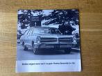 Pontiac Bonneville '66 - Brochure Engels, Ophalen of Verzenden, Gelezen