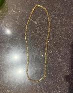 Figaro 18 k ketting goud/doublé, Sieraden, Tassen en Uiterlijk, Kettingen, Ophalen of Verzenden, Nieuw, Goud, Goud