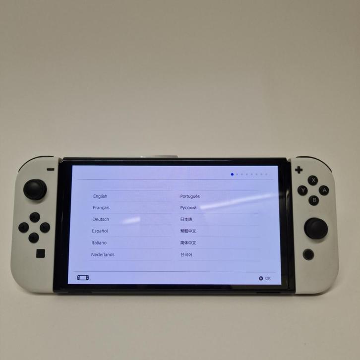 Nintendo Switch Oled | Incl garantie, Spelcomputers en Games, Spelcomputers | Nintendo Switch, Zo goed als nieuw