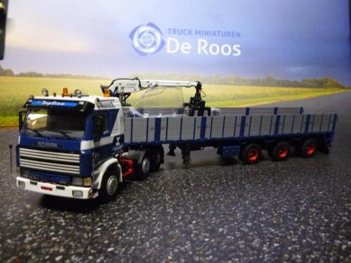 WSI Scania 143 J. van 't klooster met certificaat, Hobby en Vrije tijd, Modelauto's | 1:50, Nieuw, Bus of Vrachtwagen, Wsi, Ophalen of Verzenden