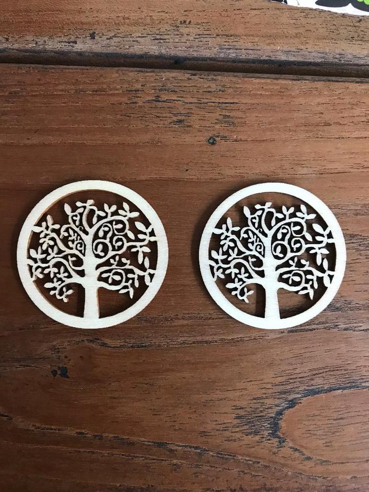 Houtsnijwerk ornament levensboom voor op meubels, Hobby en Vrije tijd, Knutselen, Nieuw, Materiaal, Ophalen of Verzenden