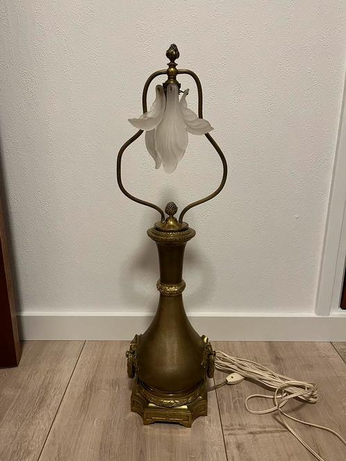Mooie antieke tafellamp, Antiek en Kunst, Antiek | Lampen, Ophalen of Verzenden