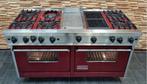 Luxe Fornuis Viking 150cm bordeaux rood Teppanyaki gril, 60 cm of meer, Ophalen of Verzenden, Zo goed als nieuw, Energieklasse A of zuiniger