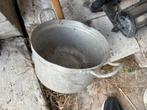 Grote aluminium pan leuk voor plantjes, Minder dan 30 cm, Rond, Ophalen of Verzenden, Zo goed als nieuw