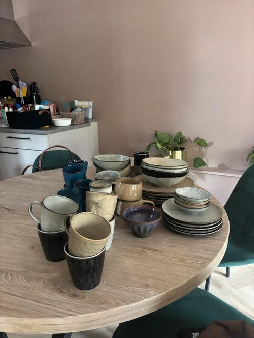 Xenos toscane servies, Huis en Inrichting, Keuken | Servies, Gebruikt, Bord(en), Overige stijlen, Porselein, Ophalen