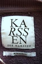 ZOE KARSSEN sweater, trui Girls Say Yes, blauw/grijs, Mt. XS, Maat 34 (XS) of kleiner, Blauw, Zoe Karssen, Zo goed als nieuw