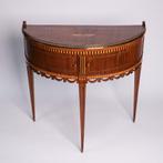 Louis Seize demilune, 18e-eeuw, Antiek en Kunst, Antiek | Meubels | Tafels, Ophalen