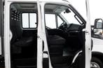 Iveco Daily 35C14 136pk E6 Open Laadbak D.C. Trekhaak 3500kg, Gebruikt, Euro 6, Iveco, 7 stoelen