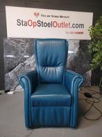 Staopstoel Fitform Wellness 228-238 Petrolblauw 3 motoren, Minder dan 50 cm, Gebruikt, Minder dan 75 cm, Leer
